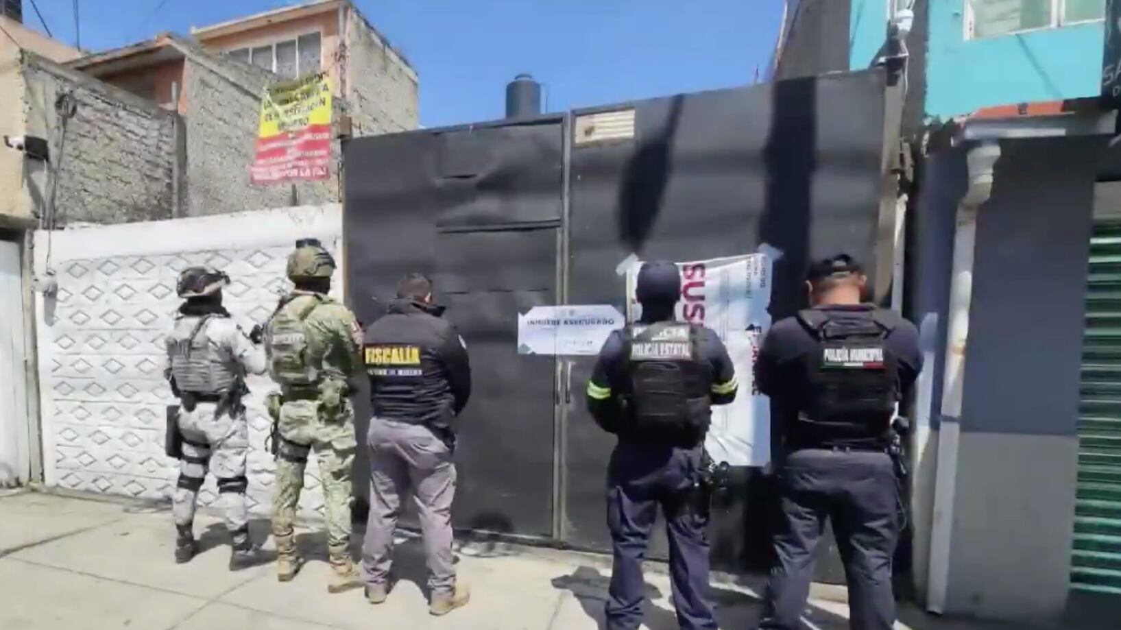 Inmuebles recuperados en Ecatepec y Acolman por despojos