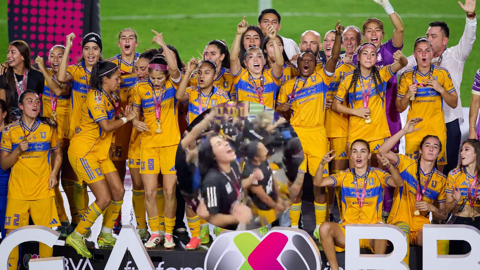 Tigres femenil se burló del América.