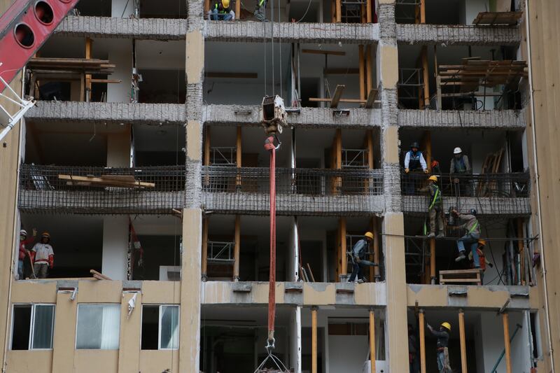 Edificios dañados tras el sismo del 19S. Foto: Alejandra Mejía / Publimetro.