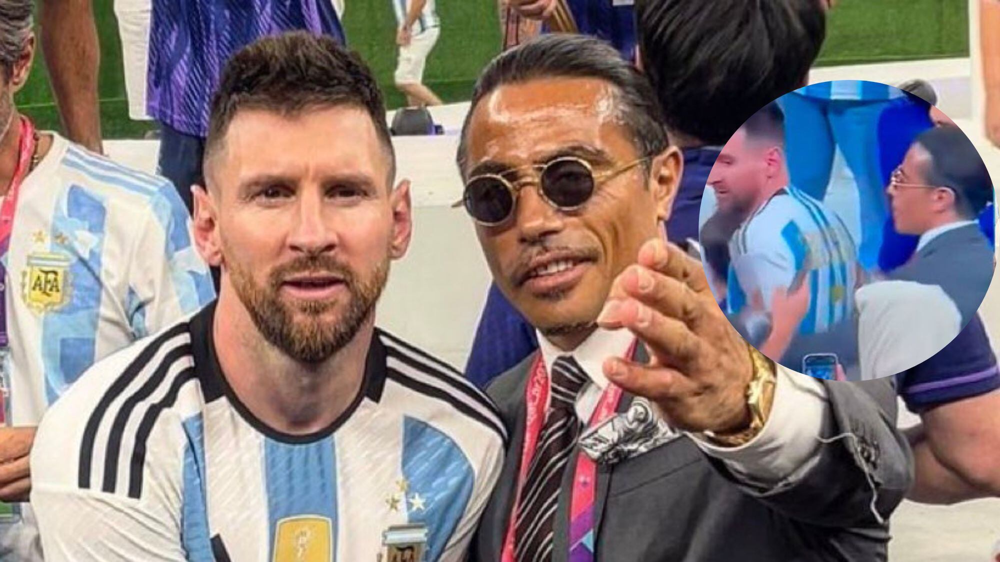Messi Salt Bae