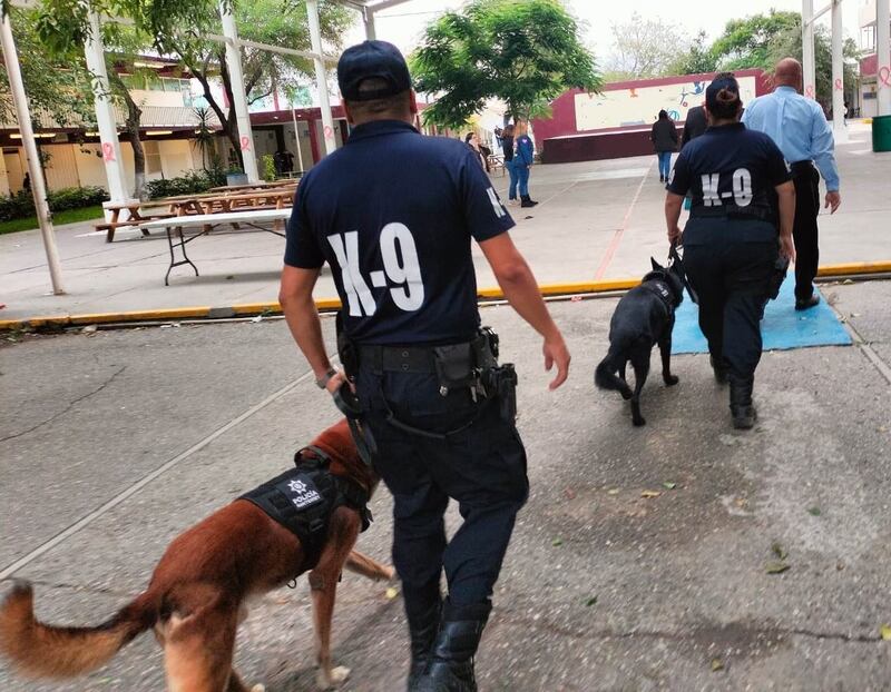 Las inspecciones en las escuelas se realizaron con el apoyo de los padres de familia.