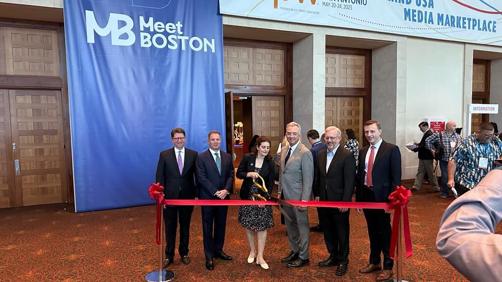 La jornada inaugural del IPW 2023 en San Antonio contó con la representación de los directivos de US Travel y Brand USA.