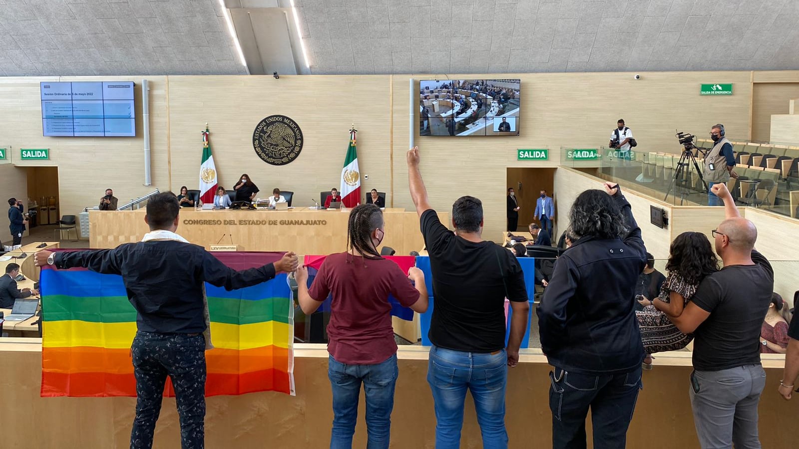 En Guanajuato comenzará discusión de ley para combate a violencia de comunidad LGBT.