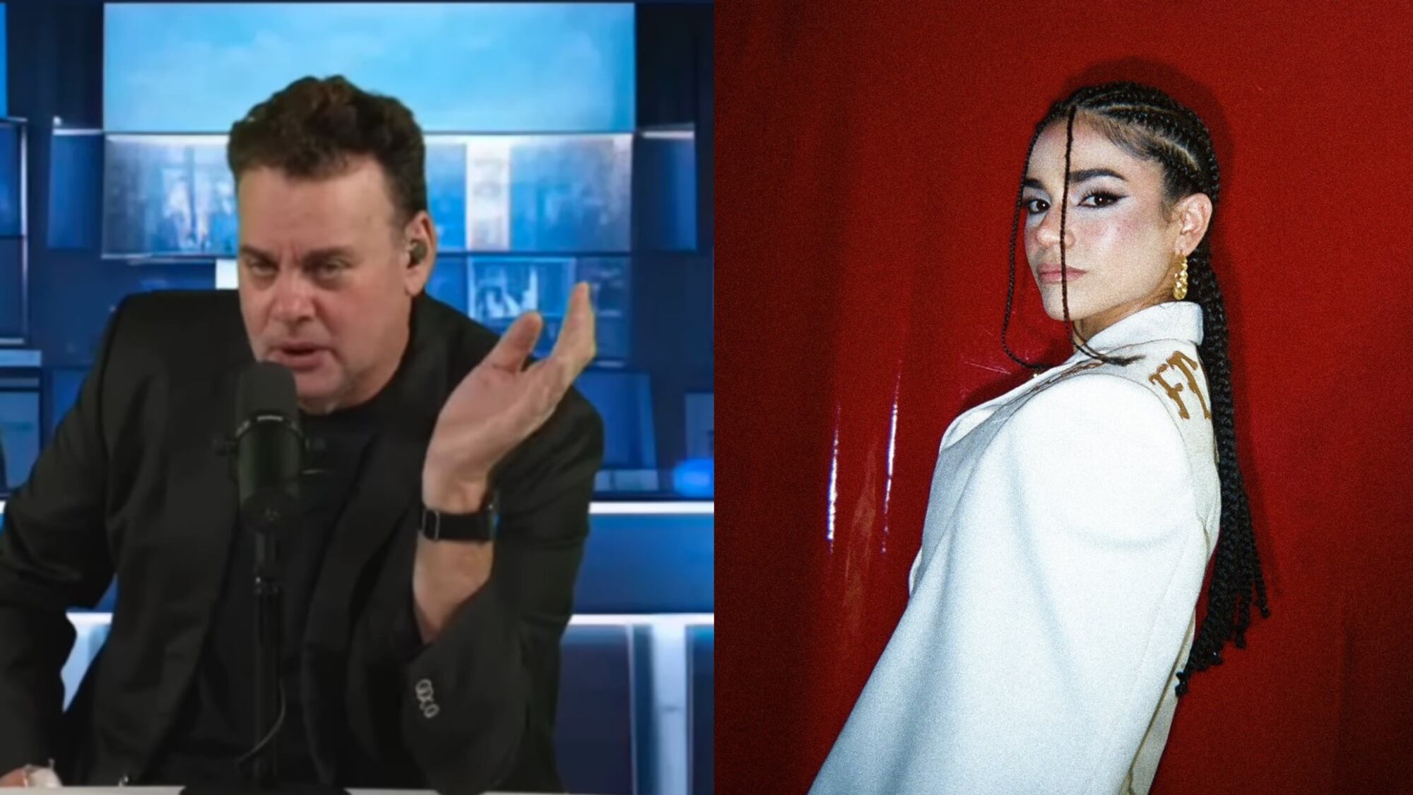 David Faitelson y Alana Flores