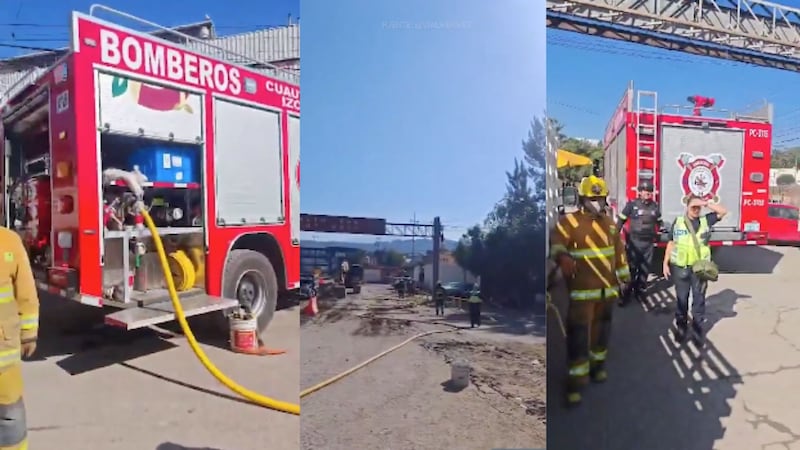 Fuga de gas provoca cierre parcial del Tren Suburbano en Lechería