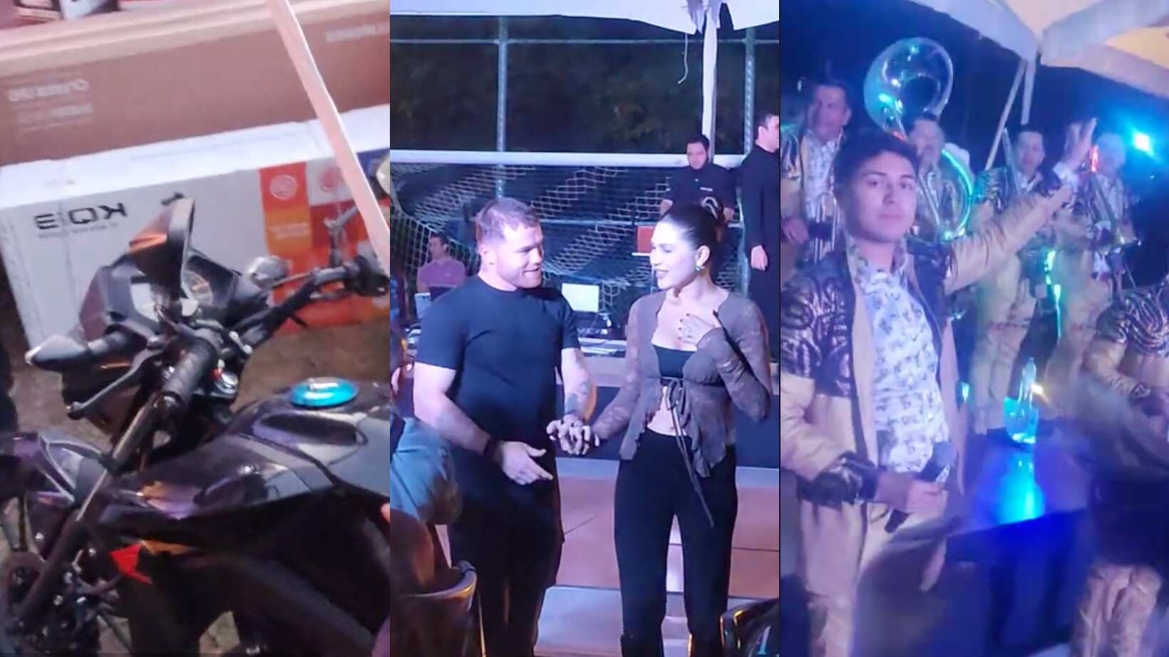 Así se vivió la posada navideña del Canelo.