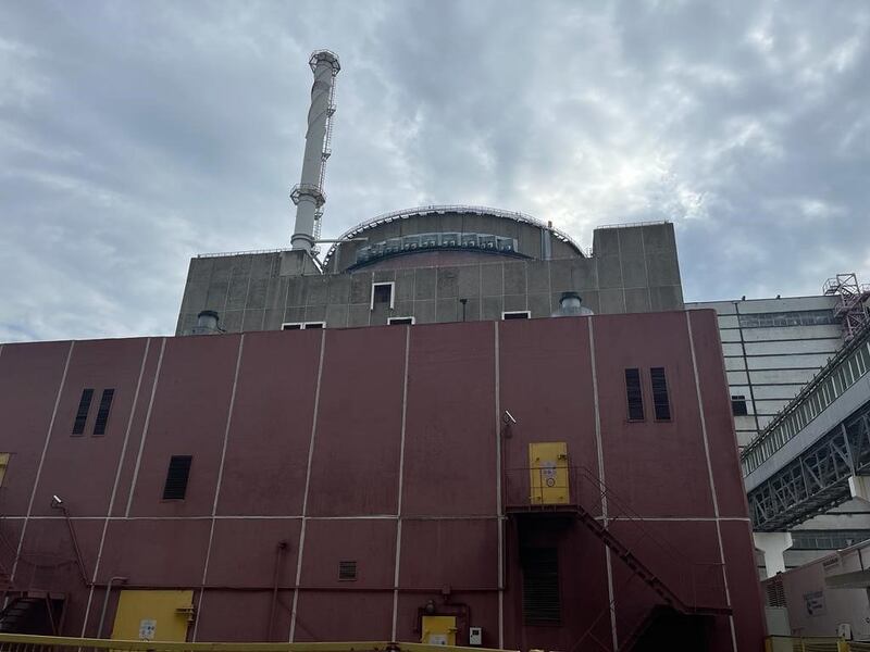 Central nuclear de Zaporiyia, en Ucrania