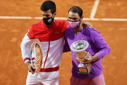 Rafael Nadal se impone a Djokovic y conquista Roma