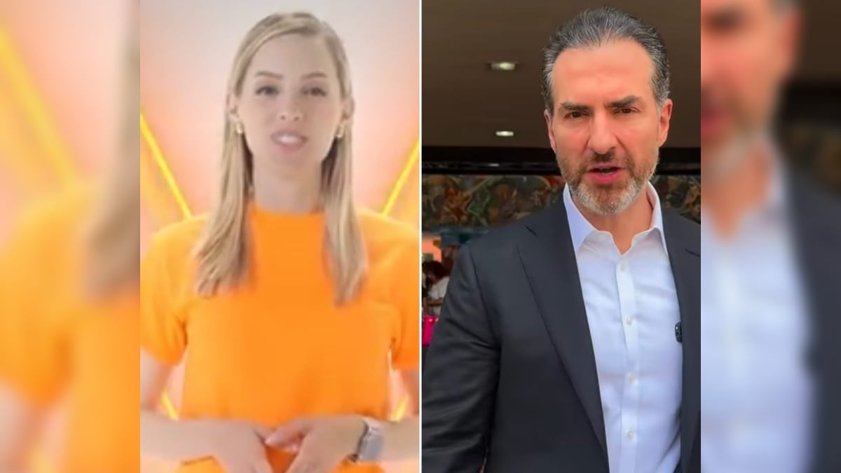 Mariana Rodríguez y Adrián de la Garza.