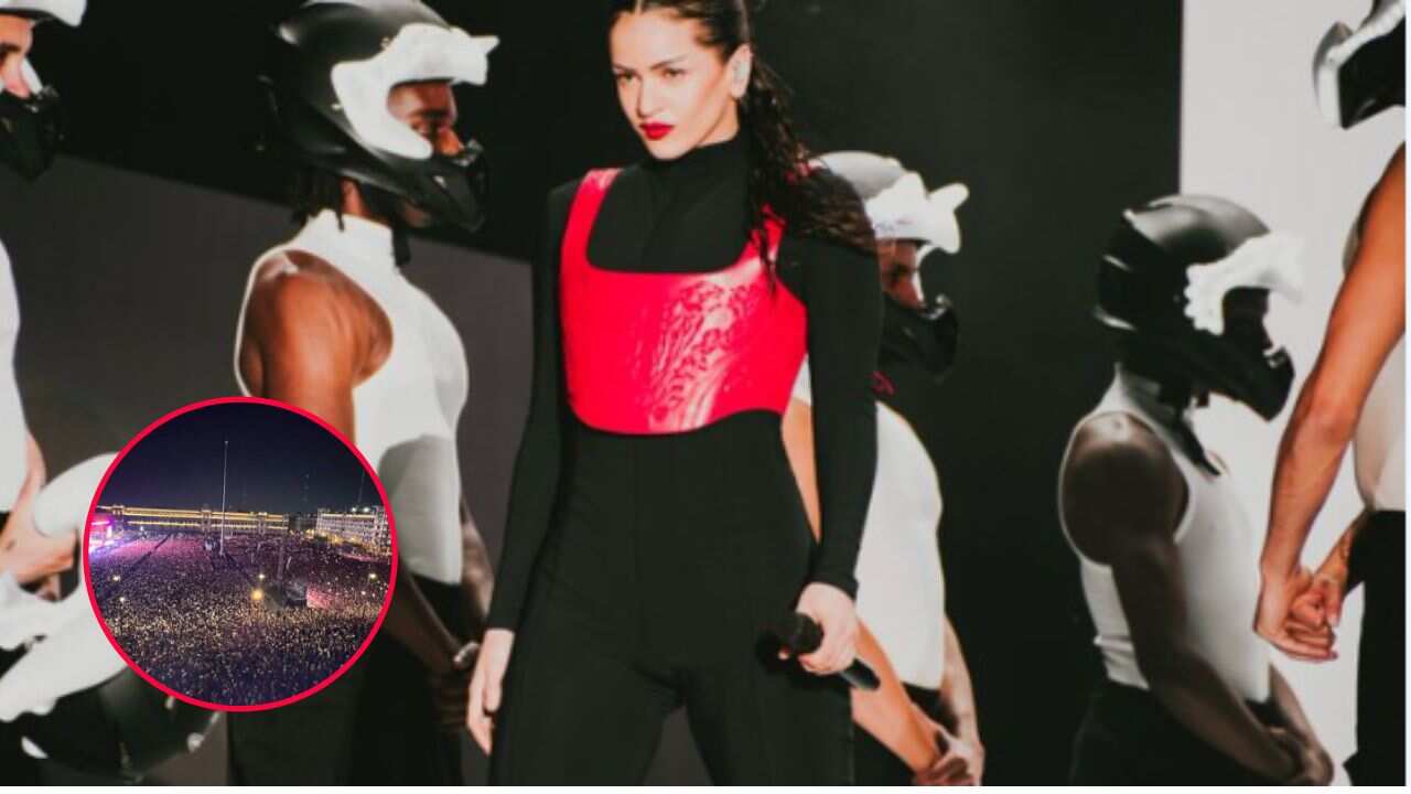 Rosalía tuvo el concierto más grande de su carrera en la CDMX