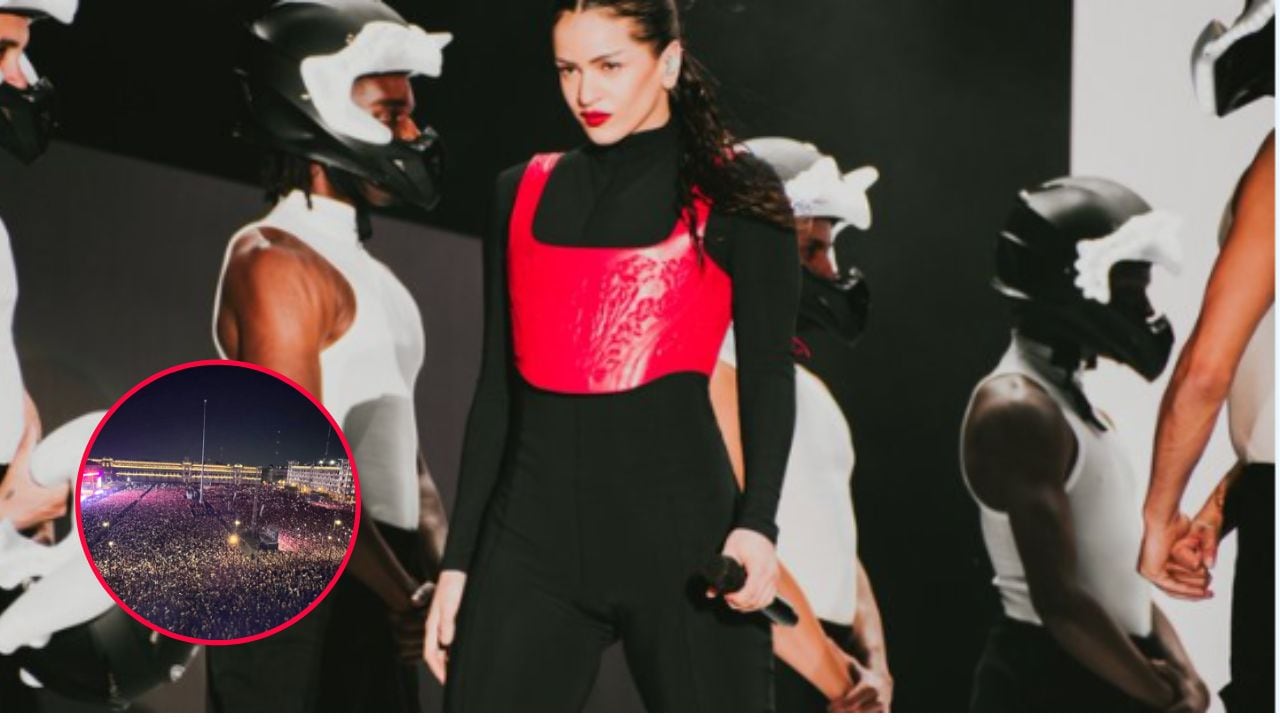 Rosalía tuvo el concierto más grande de su carrera en la CDMX
