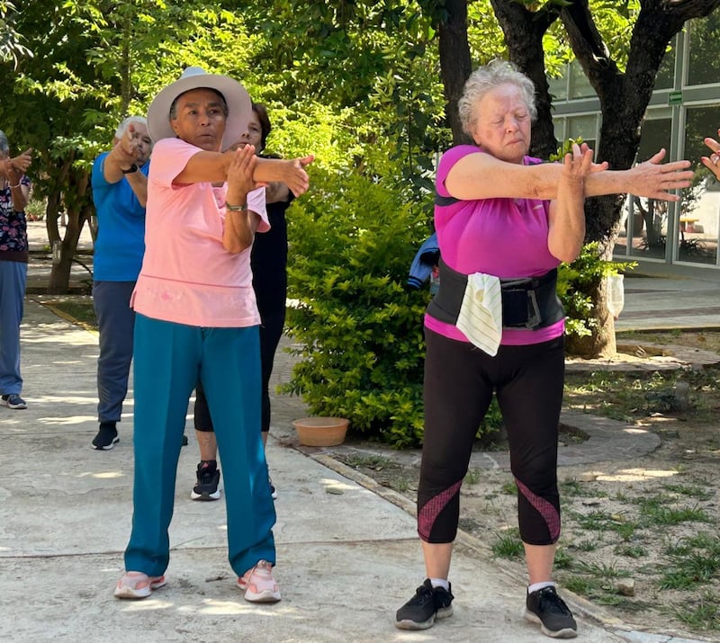 Ofrecen talleres con distintas actividades para adultos mayores.
