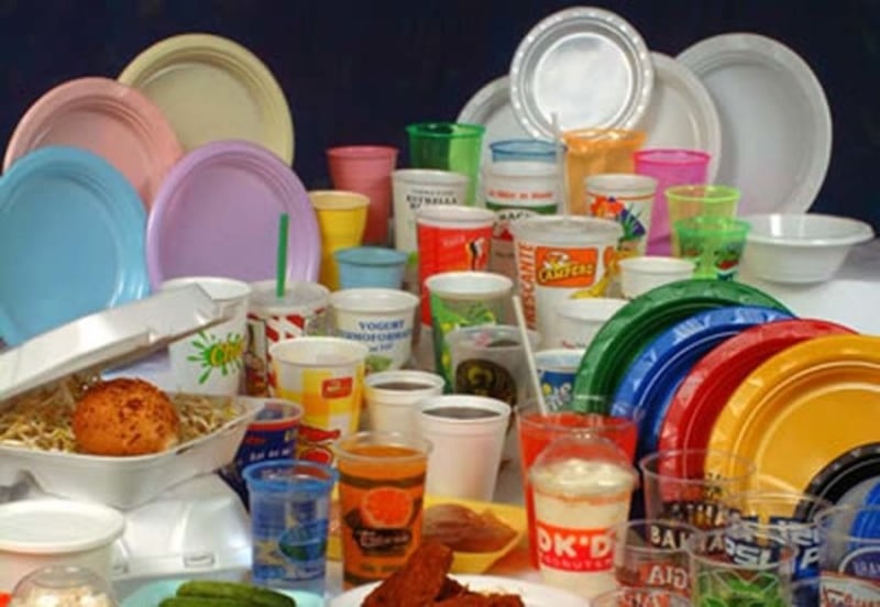 productos hechos de plástico
