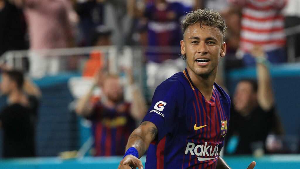 Neymar jugó cuatro temporadas con el Barcelona.