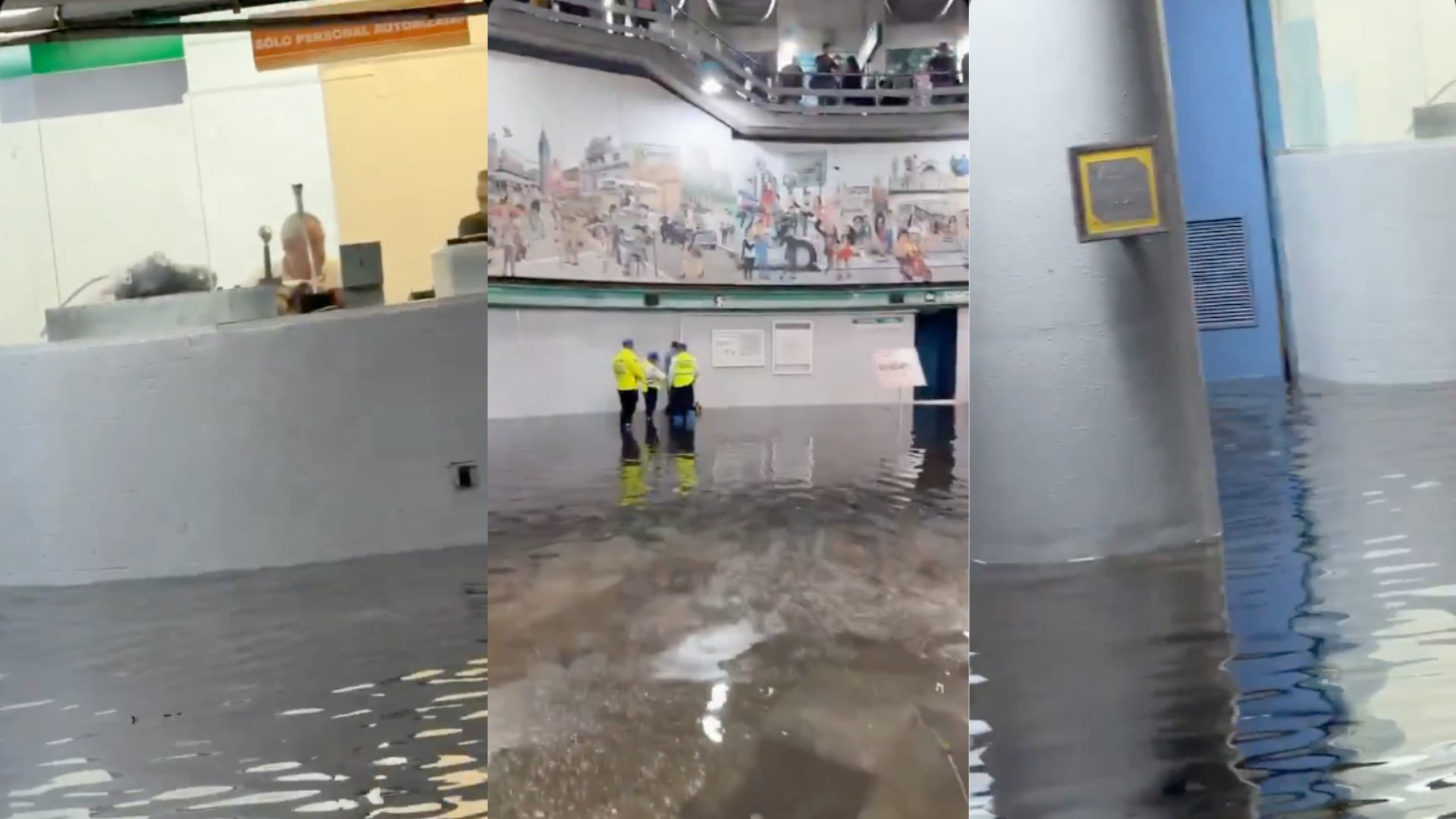 Los reportes ciudadanos alertaron sobre las filtraciones en San Lázaro