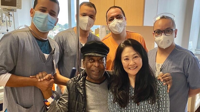 Edson Arantes do Nascimento, Pelé, fue dado de alta del hospital Albert Einstein