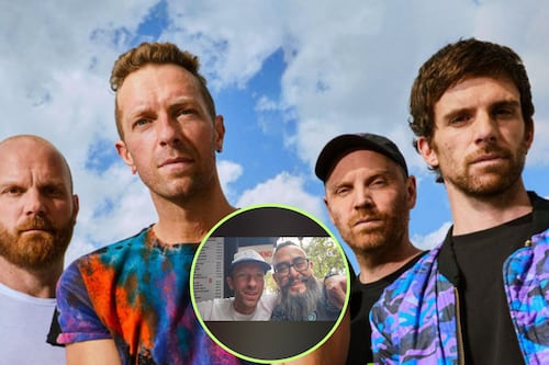 Chris Martin de Coldplay está en CDMX