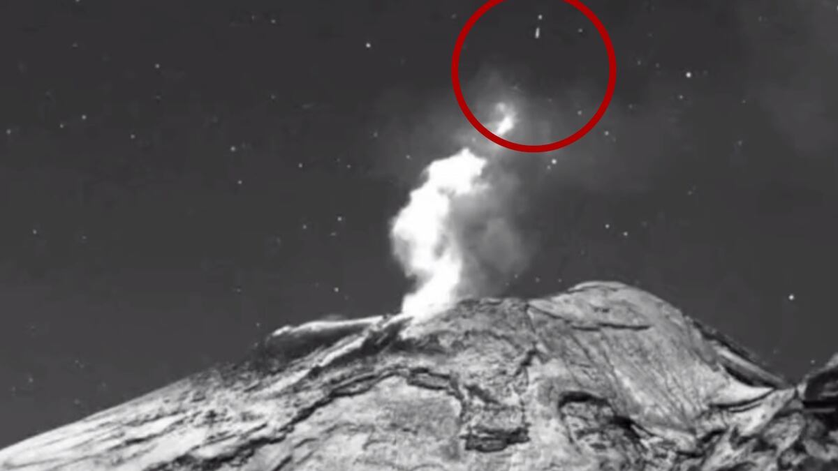 Objetos extraños fueron captados sobre "Don Goyo" el pasado 8 de agosto. (Especial)