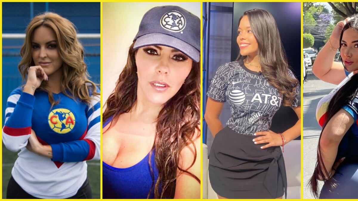 Aficionadas bellas del América