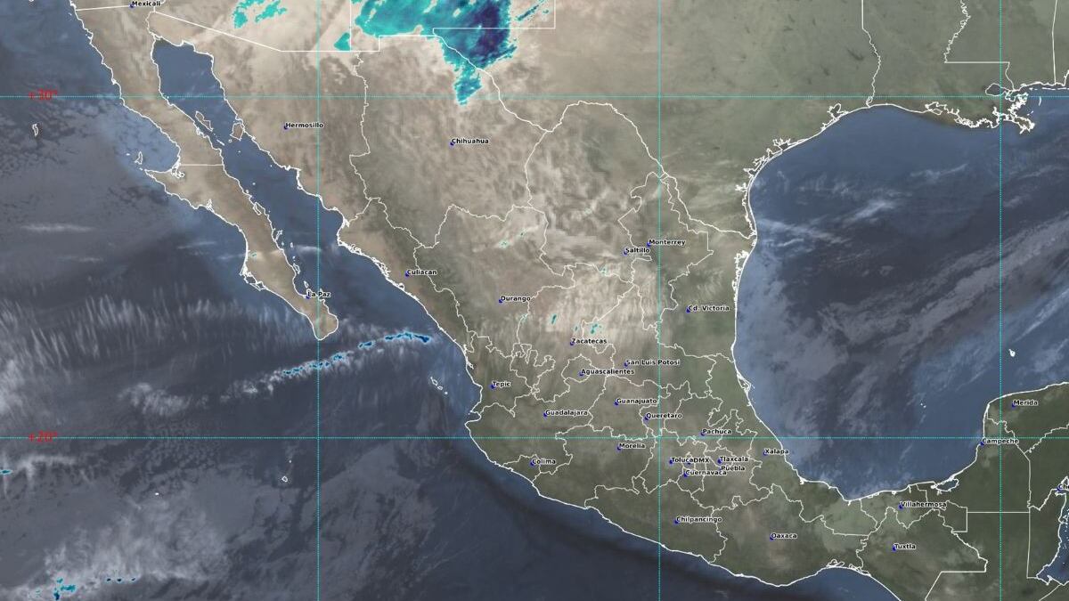 Clima frío a gélido en México.