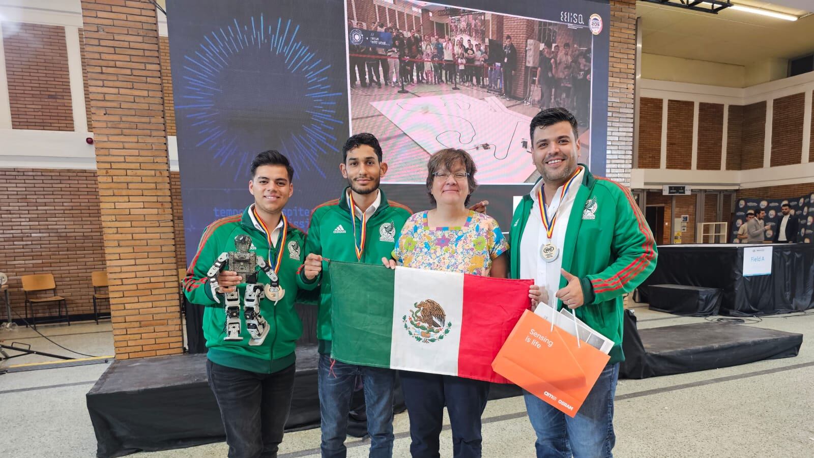 Los jóvenes mexicanos destacaron. (Embajada de México en Rumania)