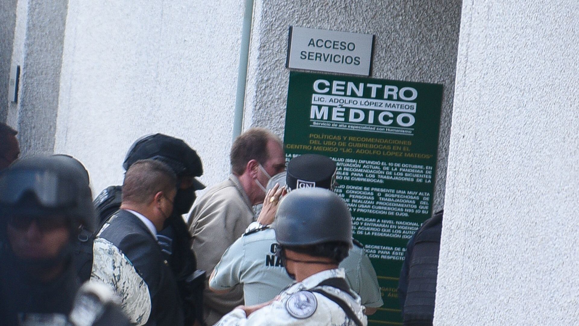 Güero Palma llevado a un hospital
