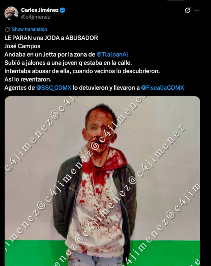 Arrestan a sujeto que intentó abusar de una chica