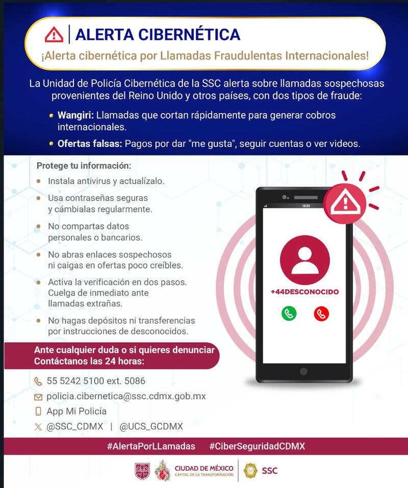 Policía Cibernética SSC CDMX