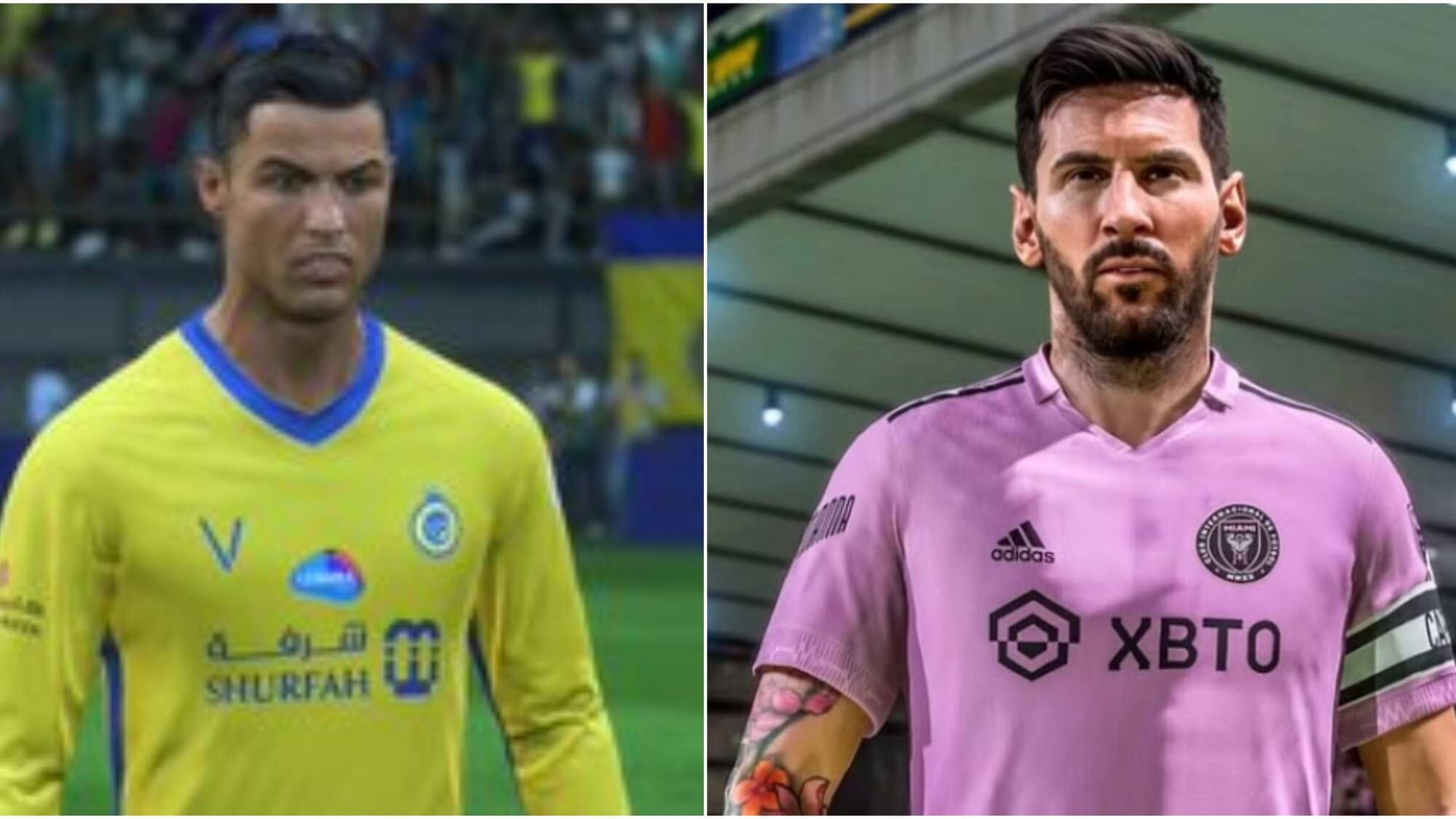 Cristiano Ronaldo y Messi