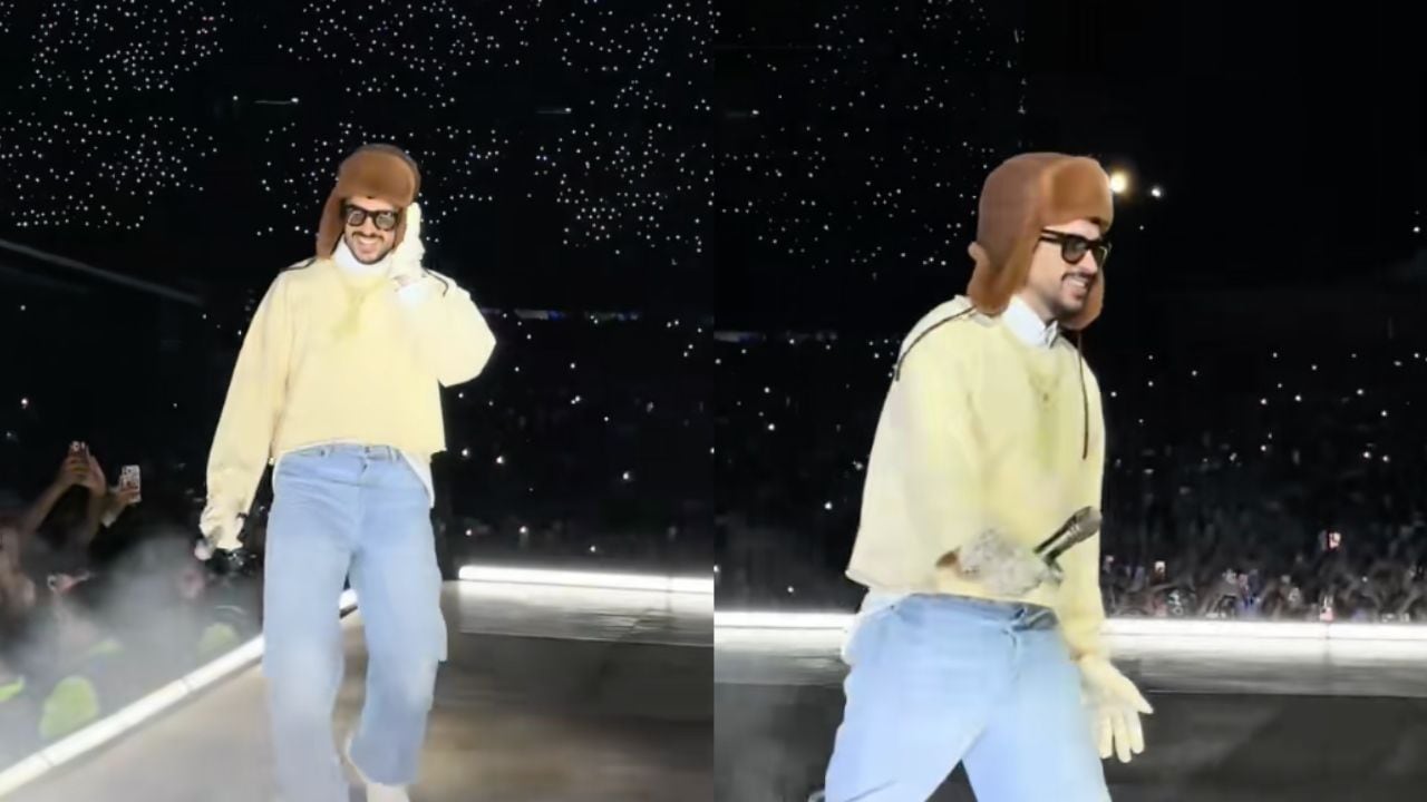 La reacción de Bad Bunny a la equivocación de Julieta Venegas