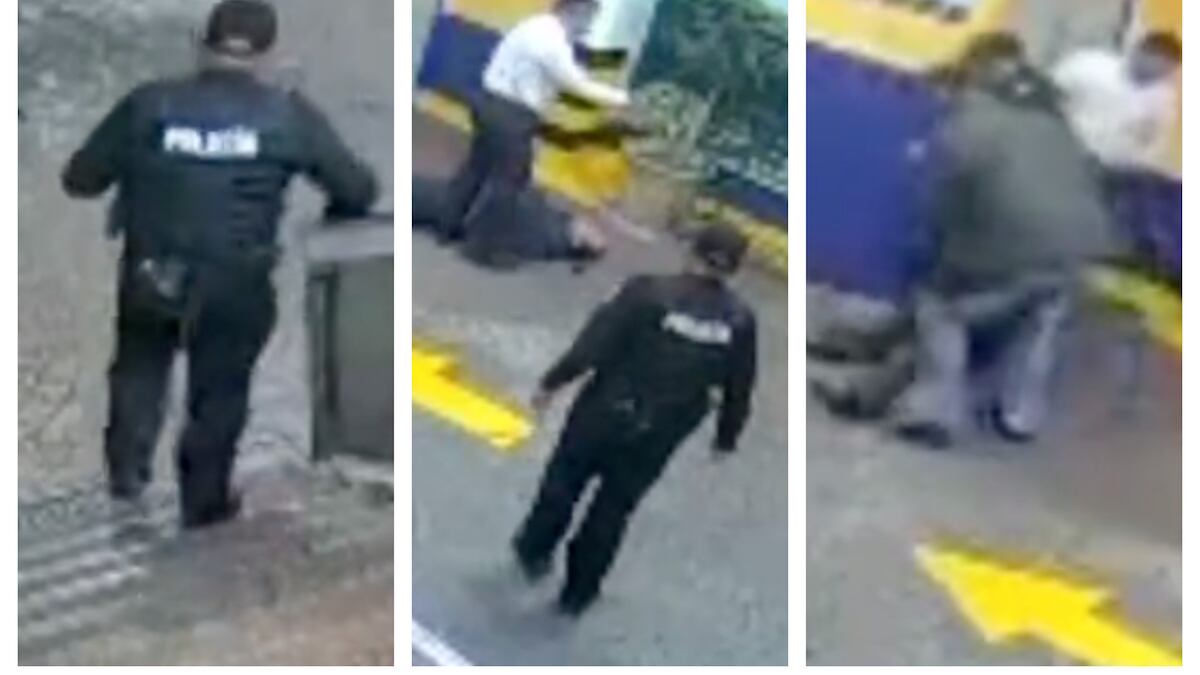 El policía participó en la agresión que le provocó la muerte al hombre. (Especial)