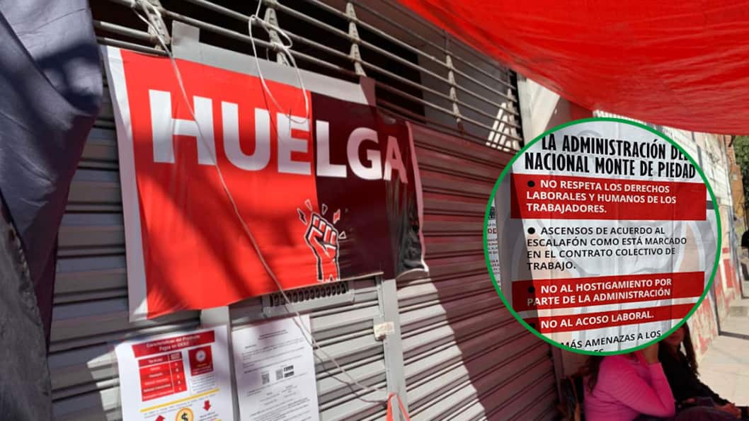 La pugna por ascensos en Monte de Piedad ya golpea a trabajadores y usuarios mientras la huelga se prolonga sin una salida cercana