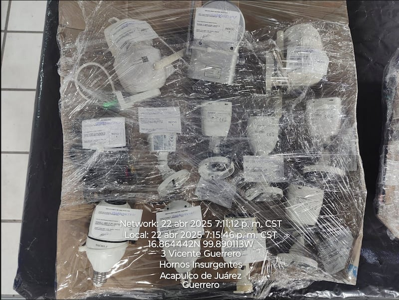 Cámara de vigilancia piratas