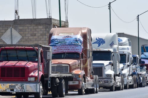 Transportistas cancelan diálogo con el gobierno y amenazan con nuevos bloqueos carreteros