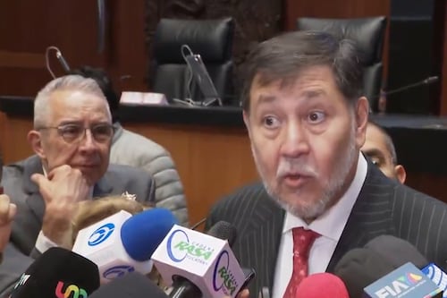 Noroña habla mucho, legisla poco: solo tres iniciativas y ninguna aprobada en el Senado
