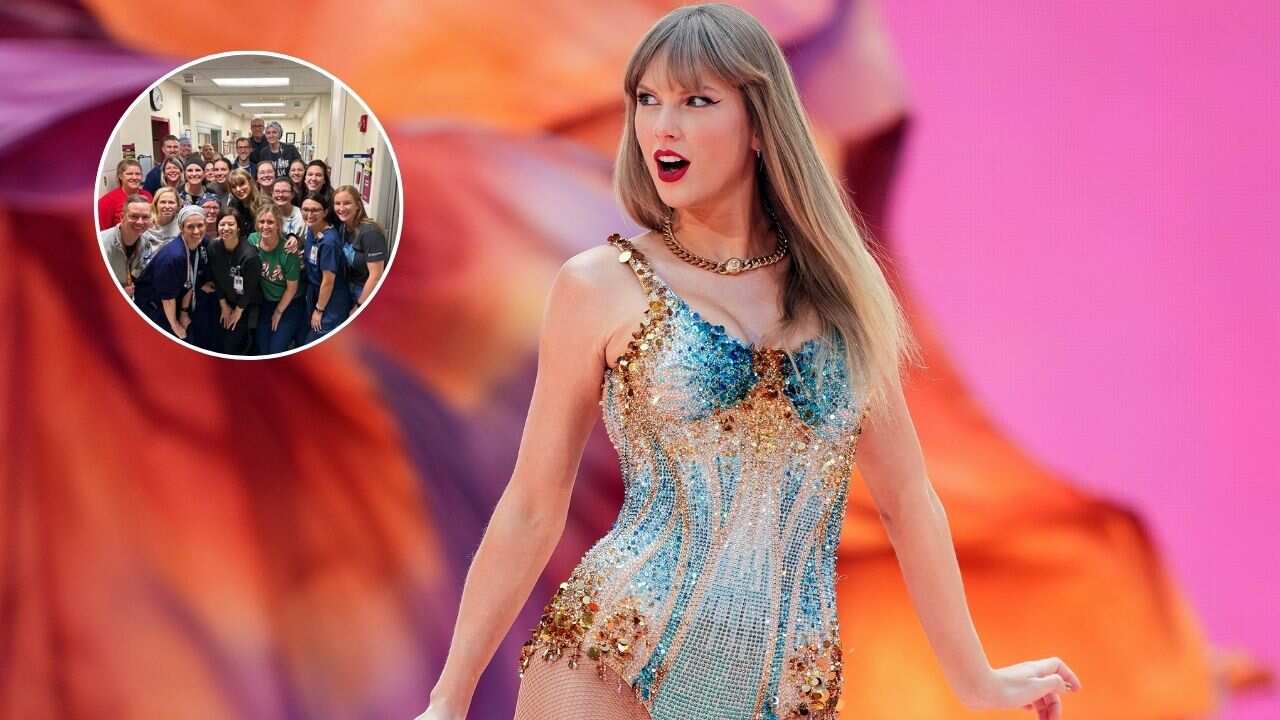 Taylor Swift aparece de sorpresa en un hospital infantil