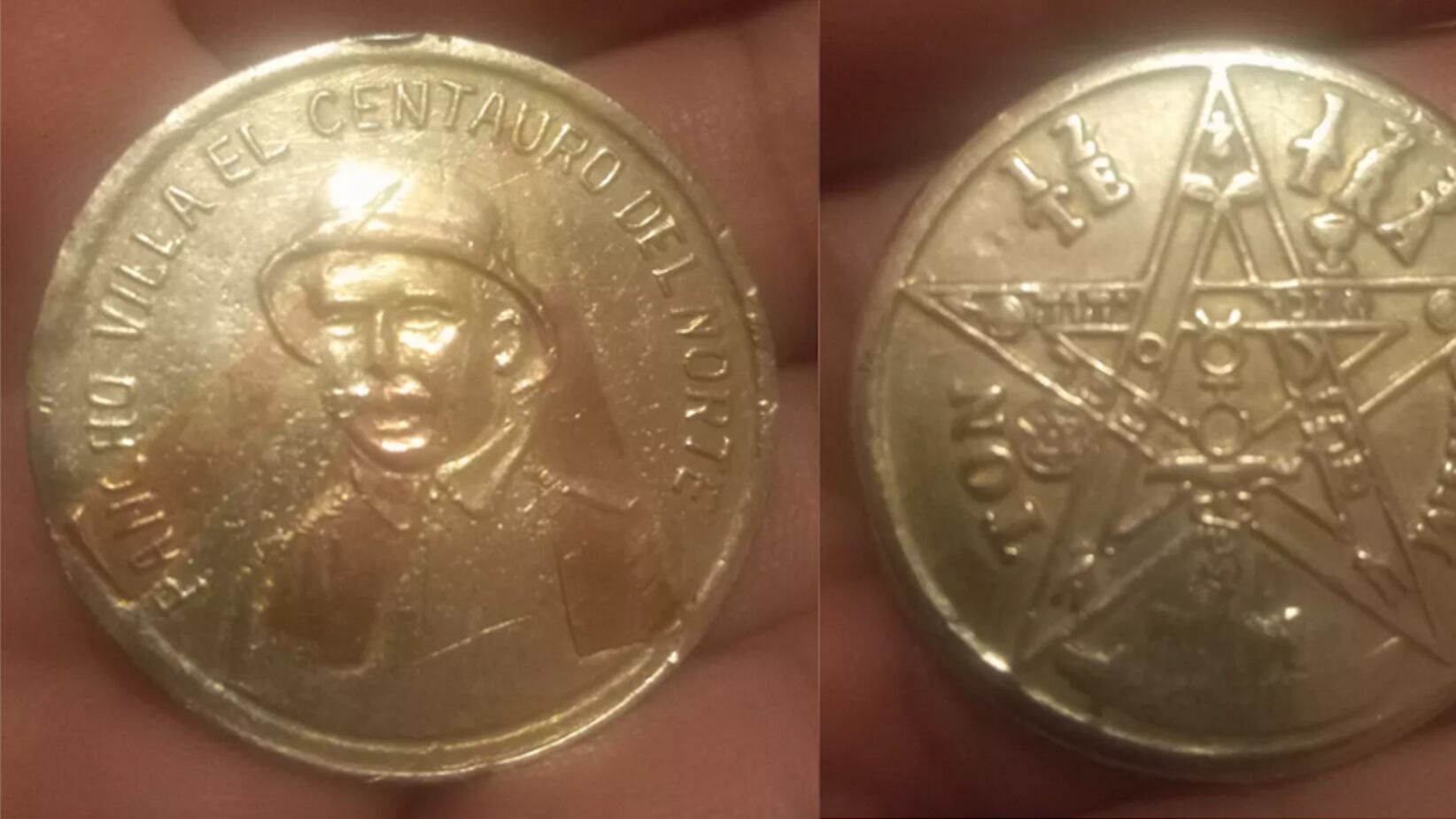 Moneda Pancho Villa 1800