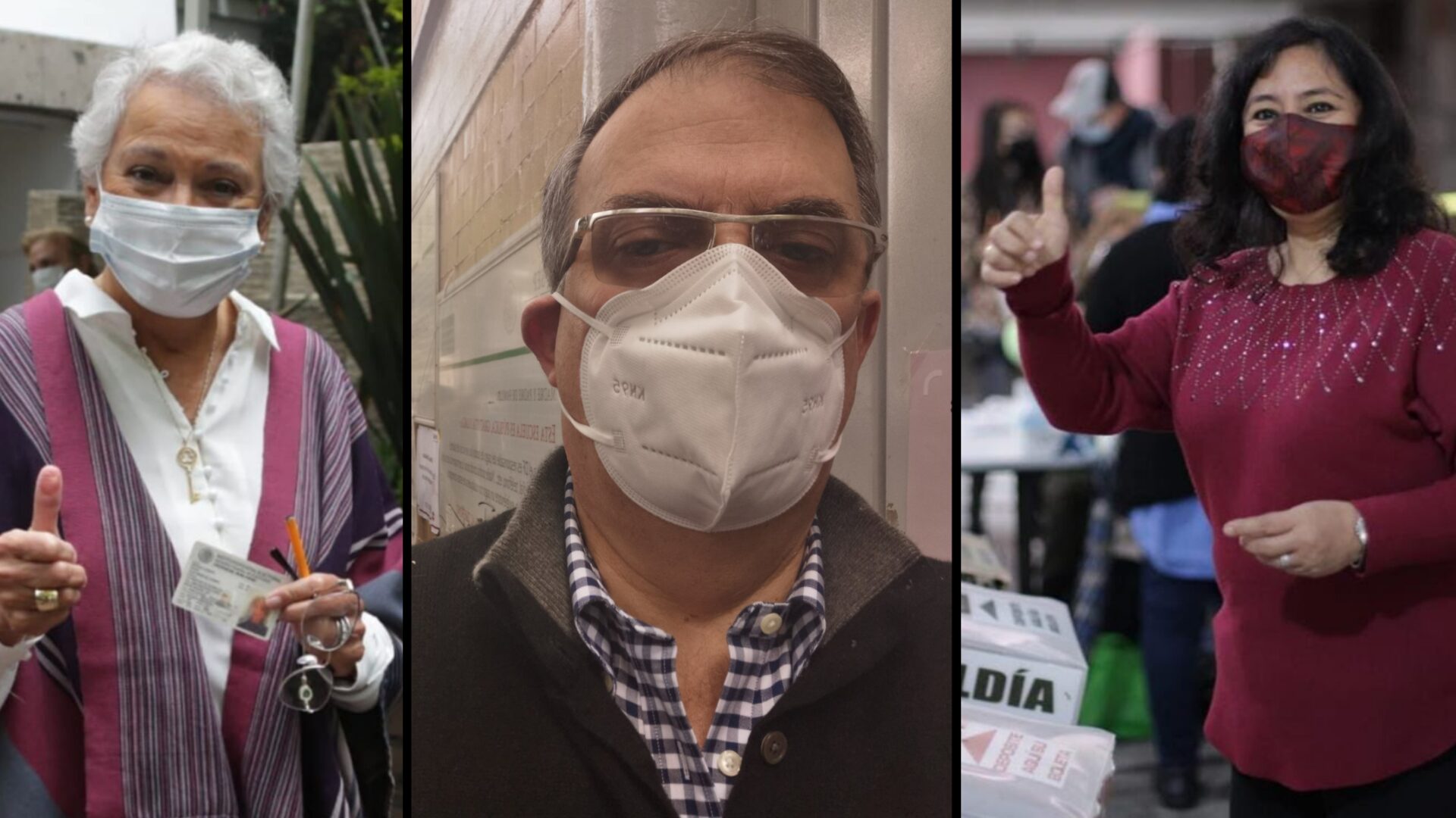 Voto de funcionarios del Gabinete de AMLO