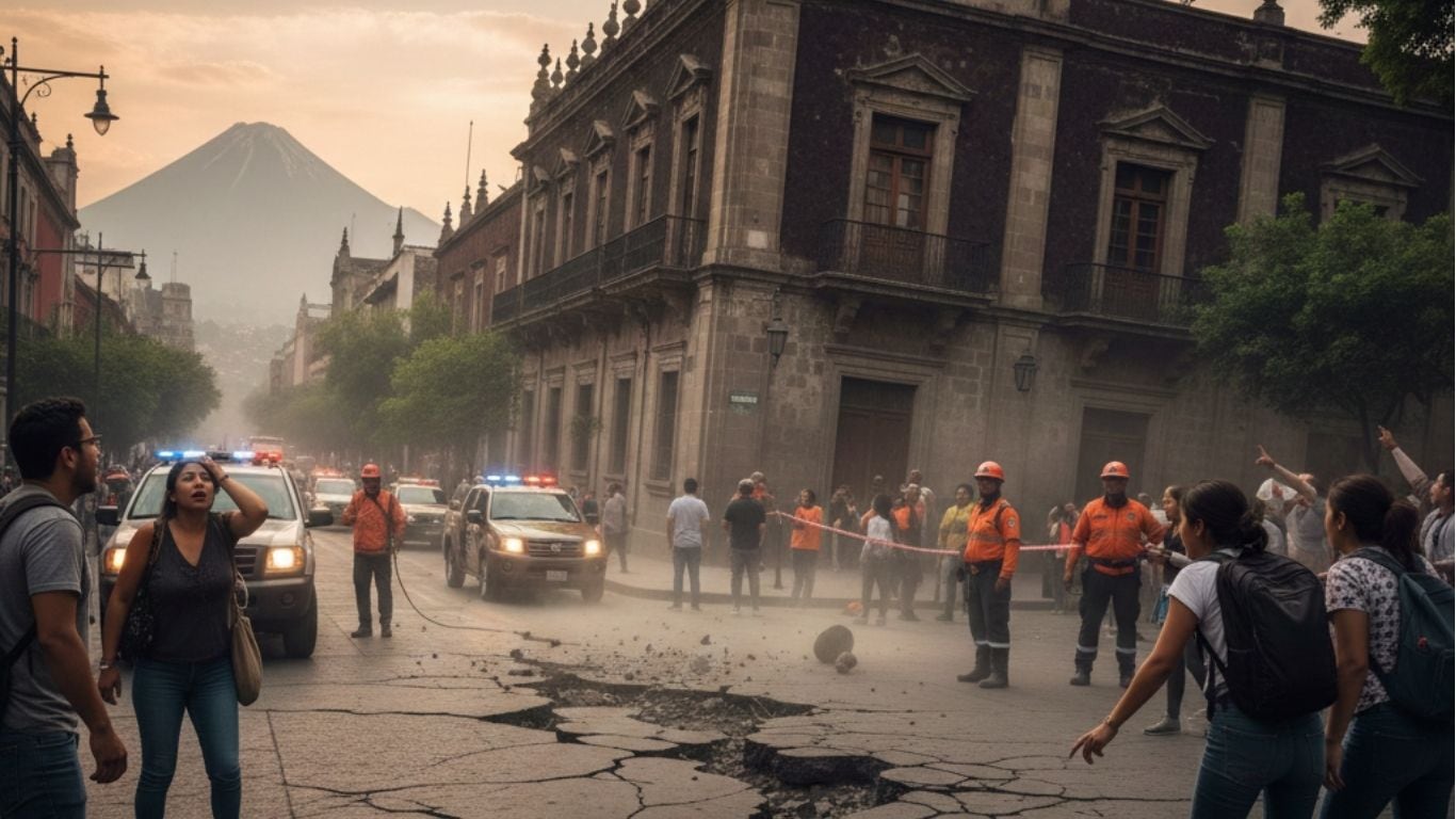 Nuevo sismo en México hoy