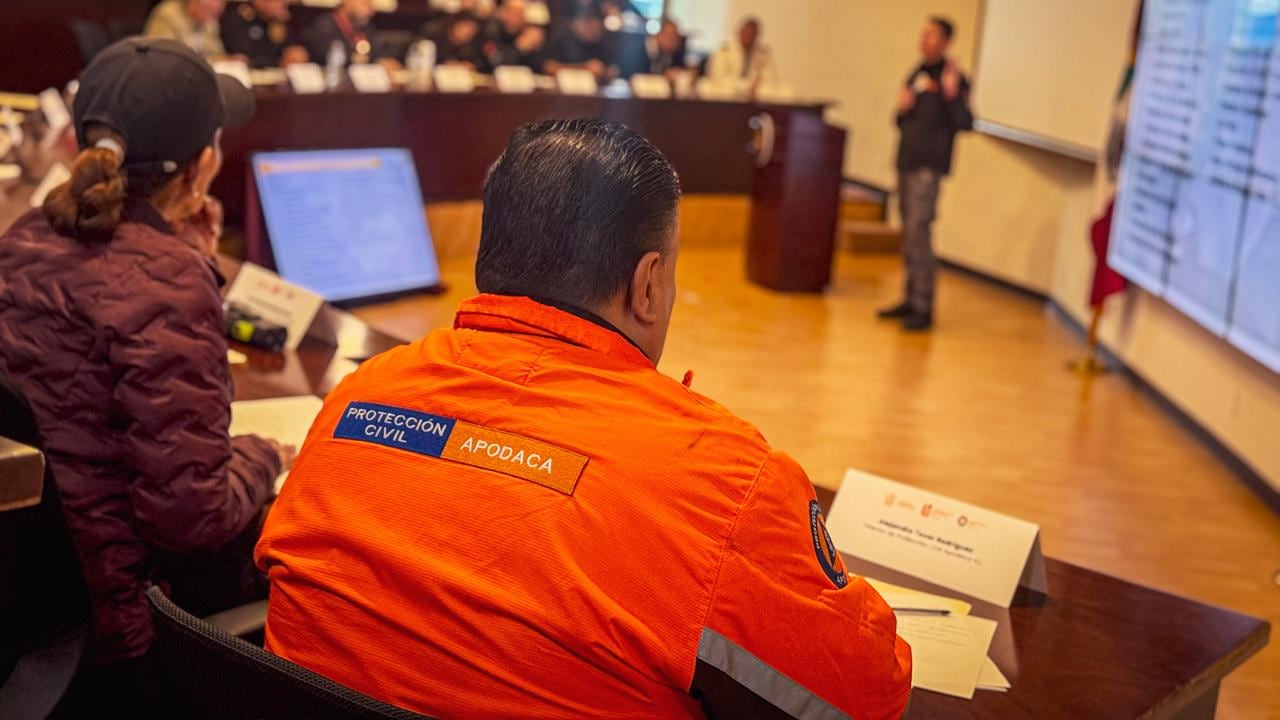 Protección Civil del Estado llevó a cabo la segunda reunión de la mesa única de trabajo del torneo, con el tema Coordinación Protección Civil CMF 2026.