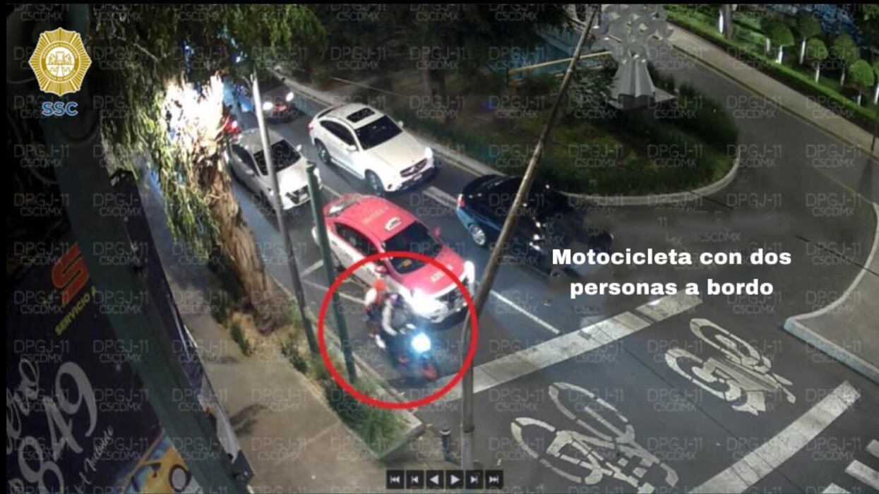 Imágenes del atentado en contra del periodista Ciro Gómez Leyva. Foto: GCDMX