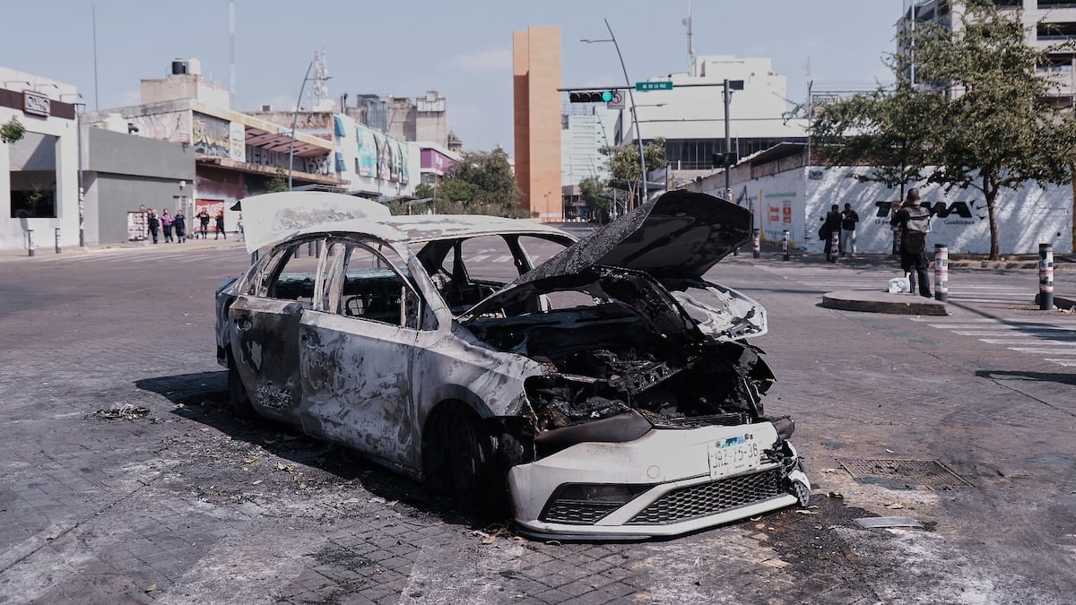 CJNG desata ola de violencia luego del abatimiento de El Mencho.