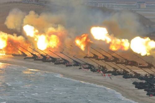 Corea del Norte dispara más de 200 misiles al Sur; evacuan a civiles por alto riesgo