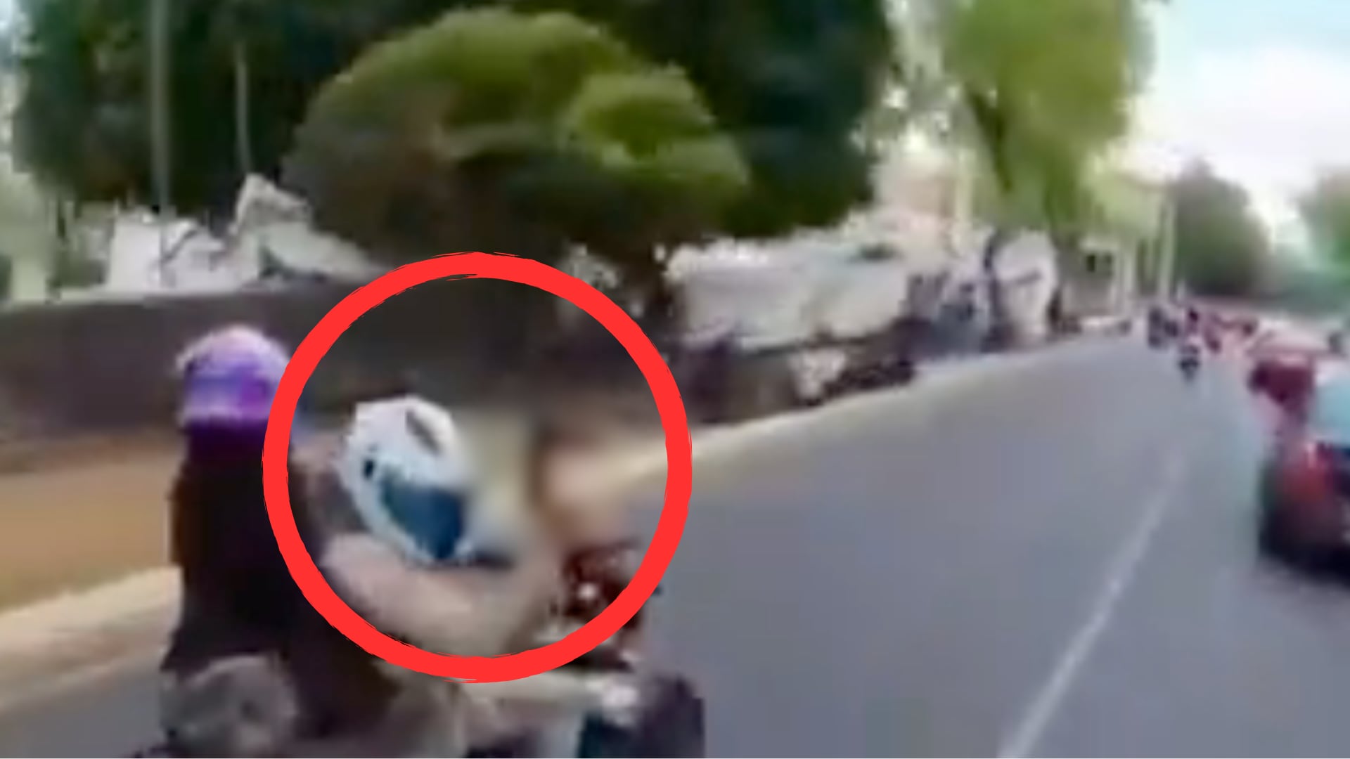 Un video captó el momento en que un motociclista sin placas realizó tres disparos en Reforma