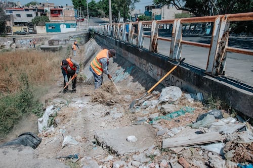 GDL suma más de mil 700 toneladas de residuos retiradas; autoridades refuerzan prevención ante lluvias