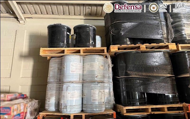 Ubican bodega con drogas sintética en Sinaloa