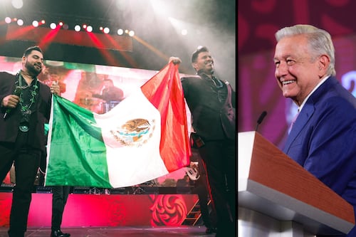 ¡Tremendo bailazo! AMLO invita a la Banda MS a tocar en el Zócalo el 15 de septiembre
