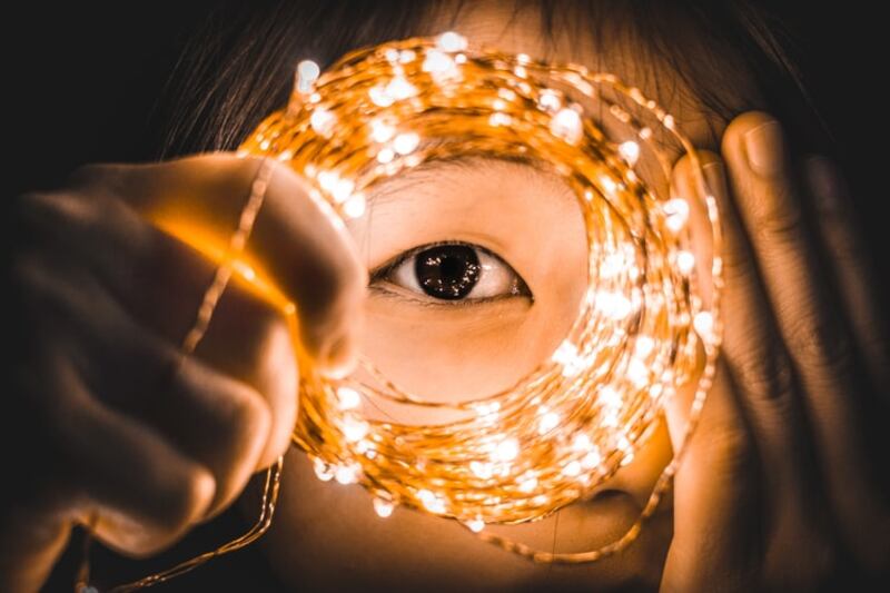 Cómo hacer transiciones con el ojo en TikTok