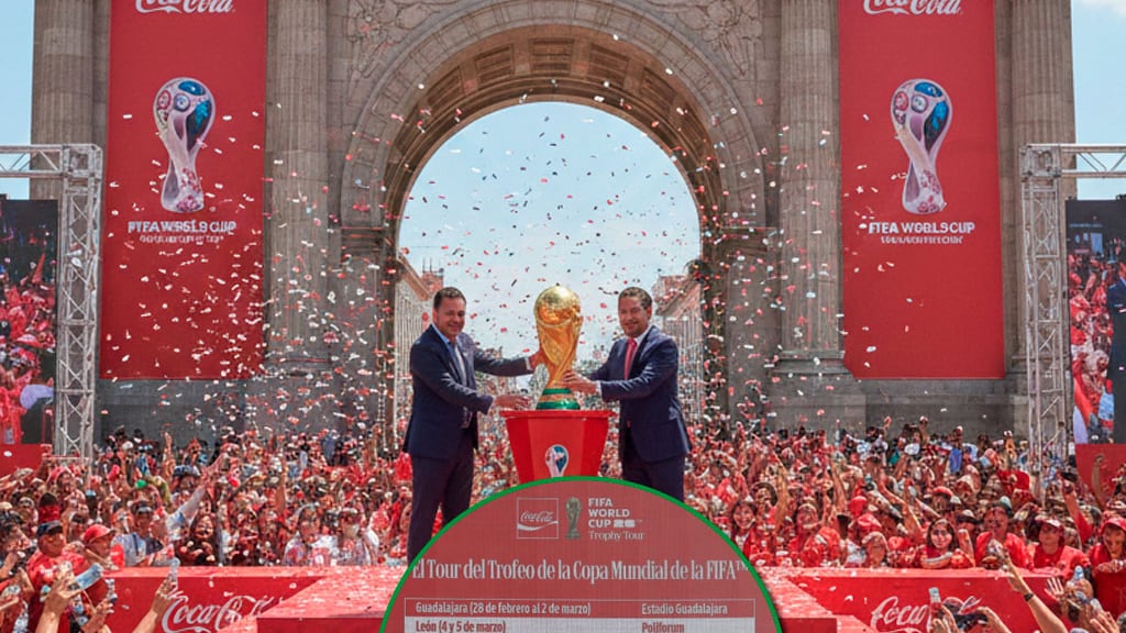 El Trofeo de la Copa del Mundo recorrerá México y llegará a León como parte de la gira nacional rumbo al Mundial 2026.