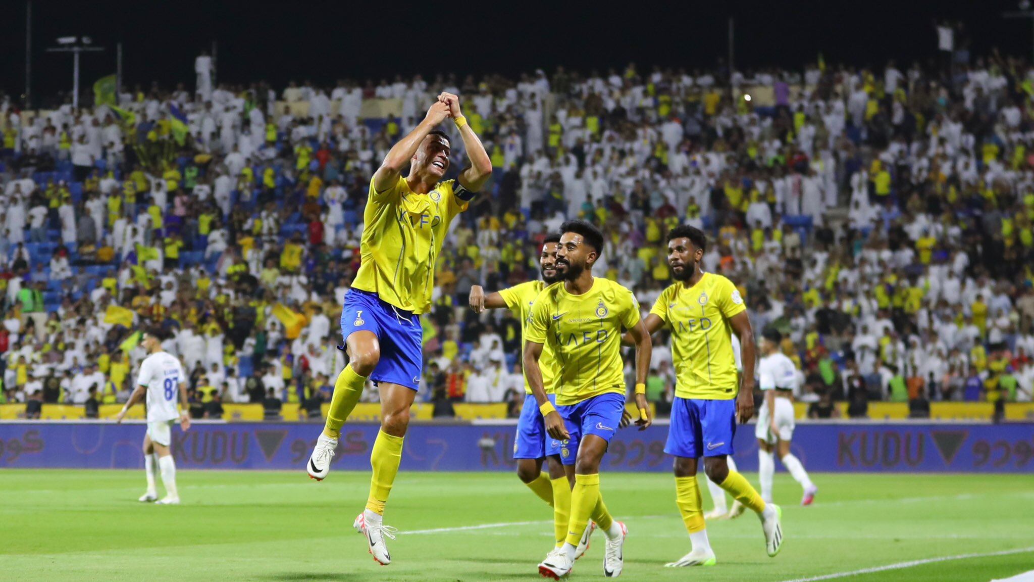 Cristiano marcó otro hat trick con el Al Nassr.